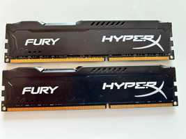 Kingston HYPERX FURY (2x4GB) 8GB - DDR3 - HX316C10FB/8