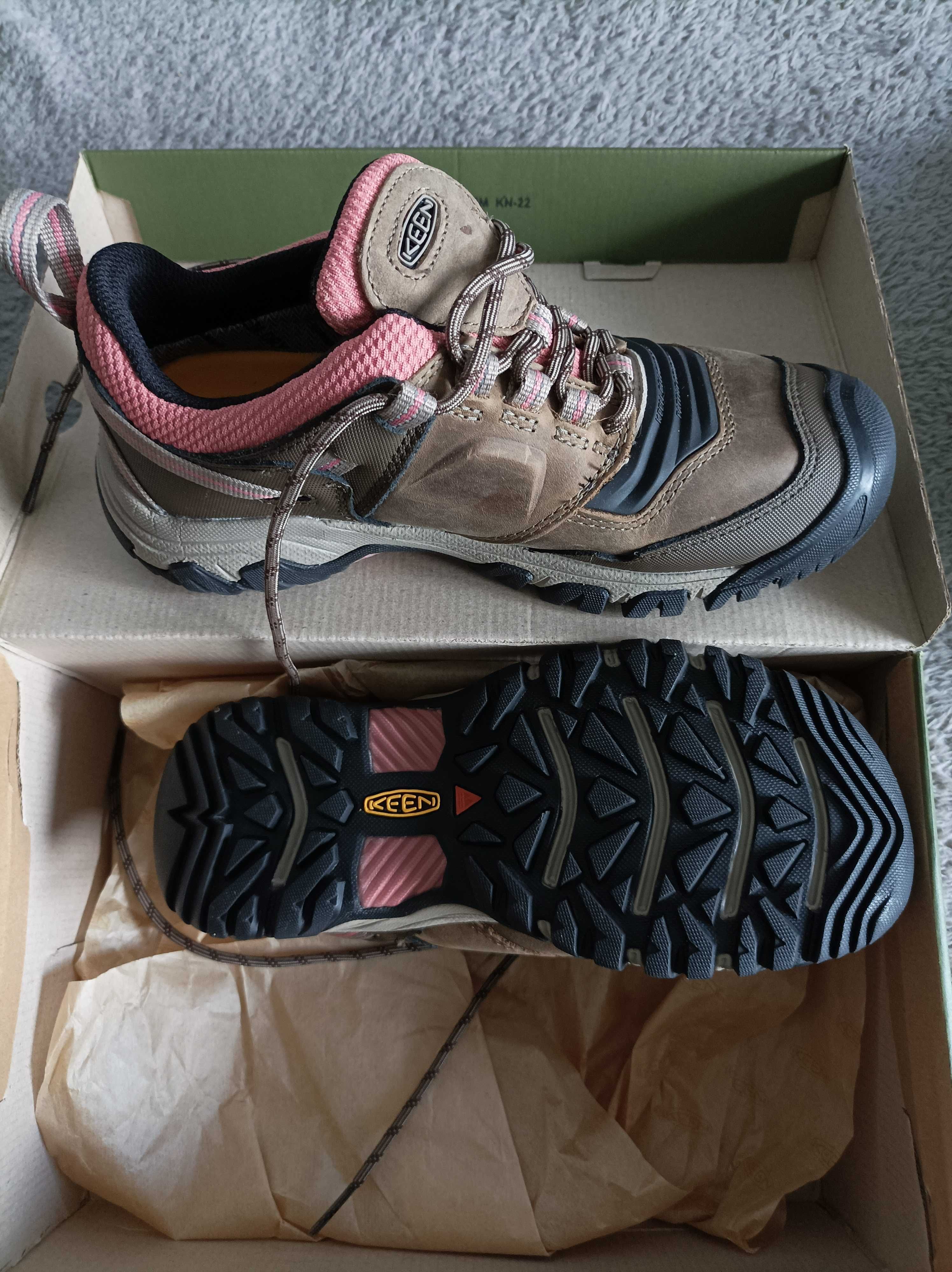 Nowe buty trekkingowe KEEN Ridge Flex Waterproof rozm. 39