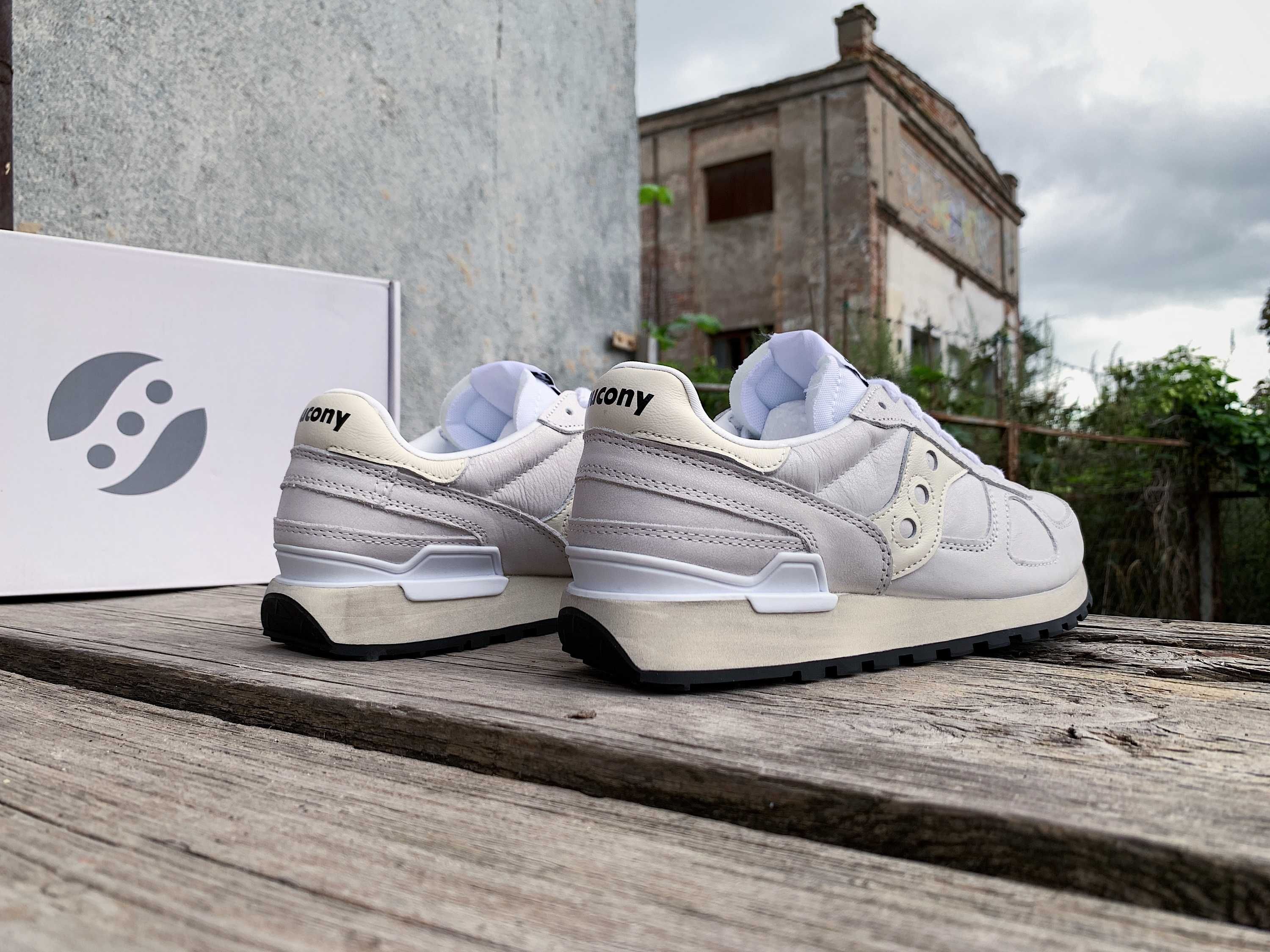 Мужские кожаные кроссовки Saucony Shadow Original водонепроницаемые