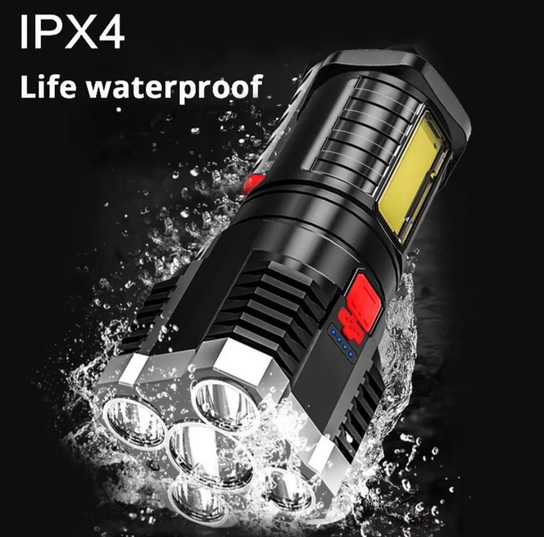 Lanterna led + luz COB