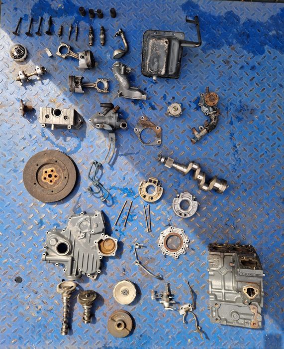 Części silnik Kubota Z402 Aixam blok silnika