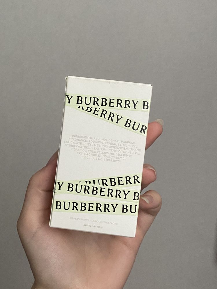 туалетна вода burberry her