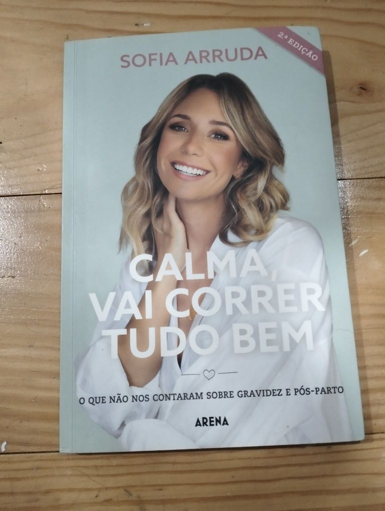 Livro "Calma vai correr tudo bem"