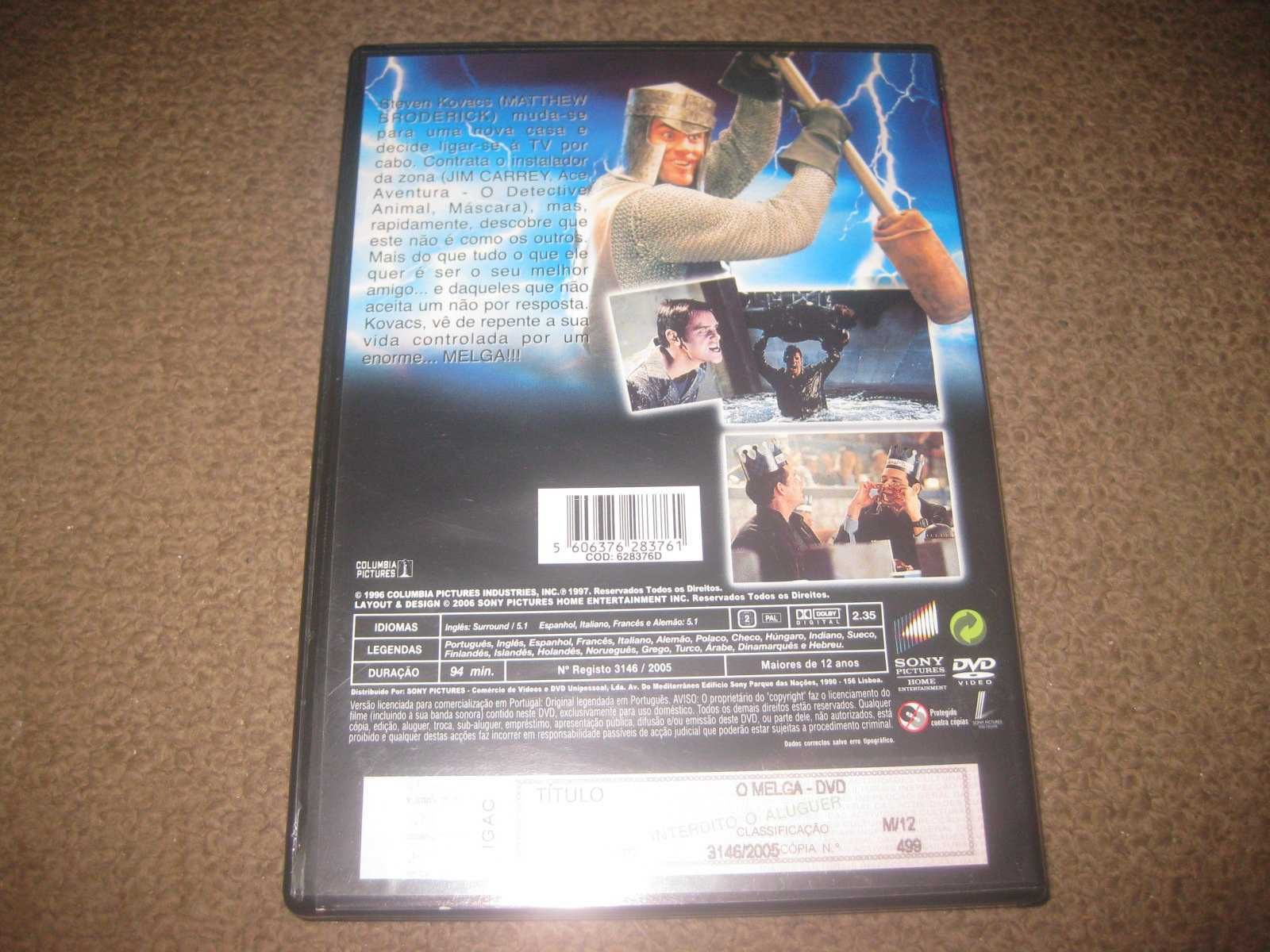 DVD "O Melga" com Jim Carrey/Raro!