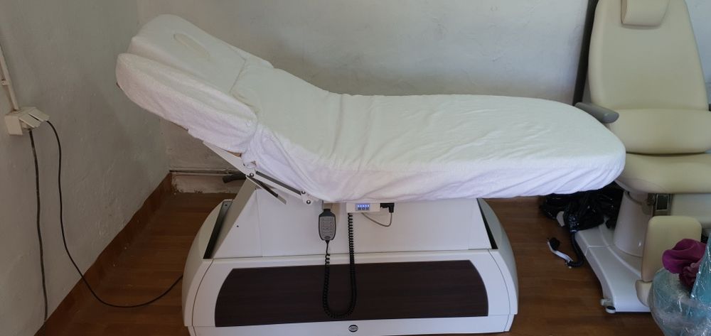 Łóżko kosmetyczne,fotel kosmetyczny,wellness Ionto comed,gharieni,lemi