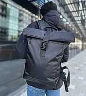 Чорний міський рюкзак rolltop \NORLÄNDER\Швеція\новий