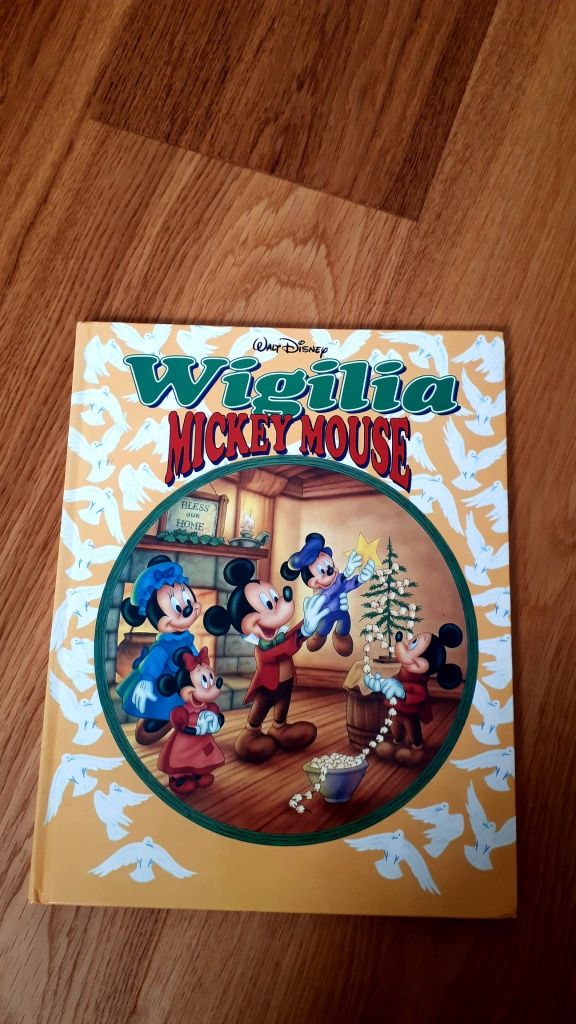 Wigilia Mickey Mouse ksiażka dla dzieci