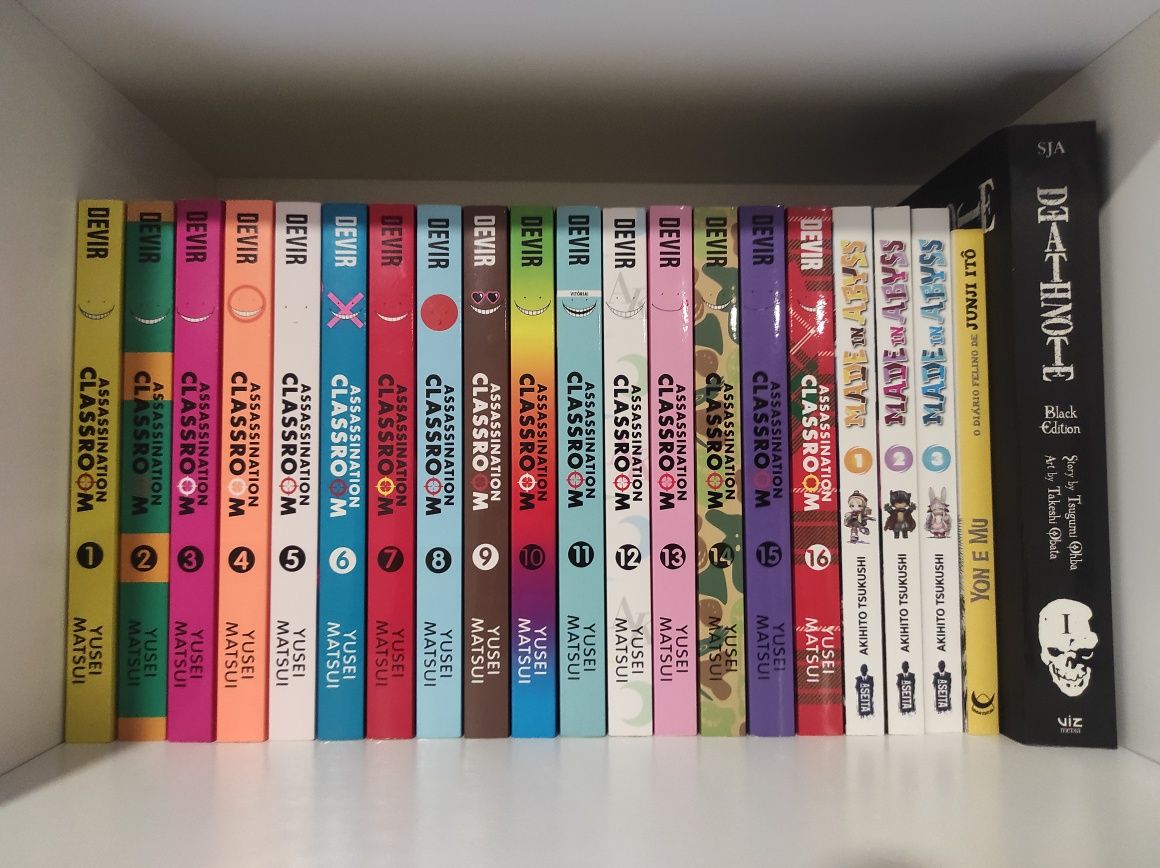 Coleção Manga Variados [52 mangas | Ler Descrição]