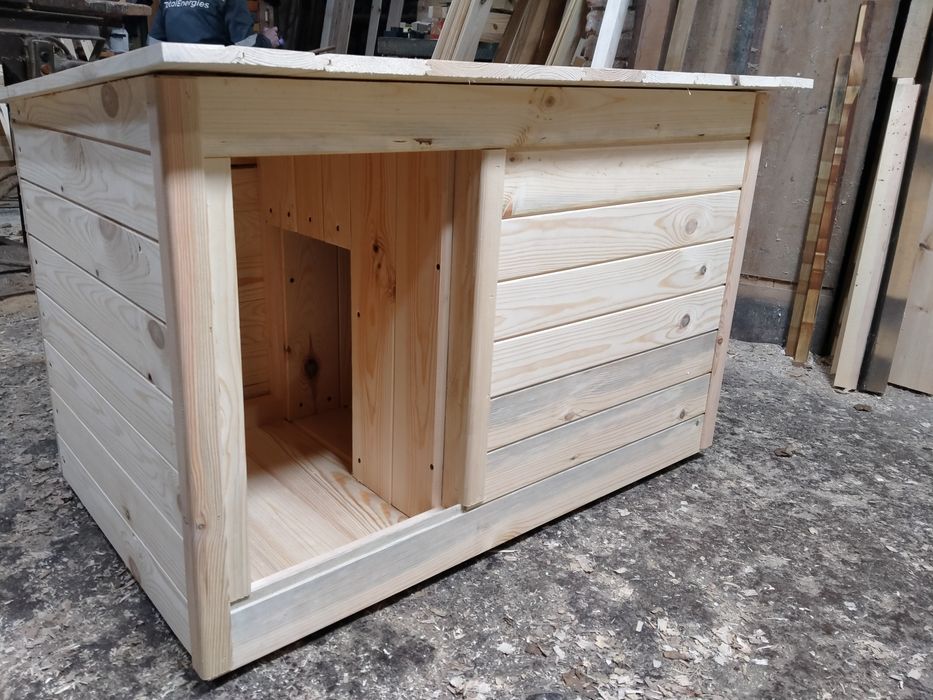 Буда для собаки утеплена