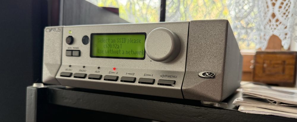 Streamer Cyrus Stream XP2 preamp DAC odtwarzacz sieciowy