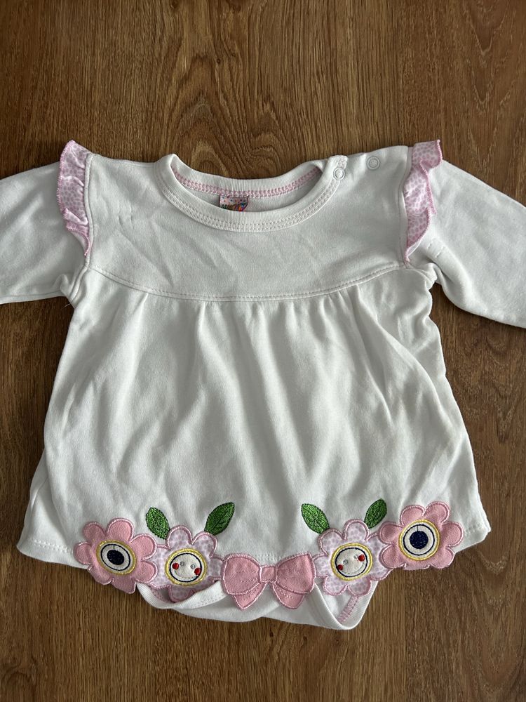 Sukienka Body dla dziewczynki Rozmiar 74 cm