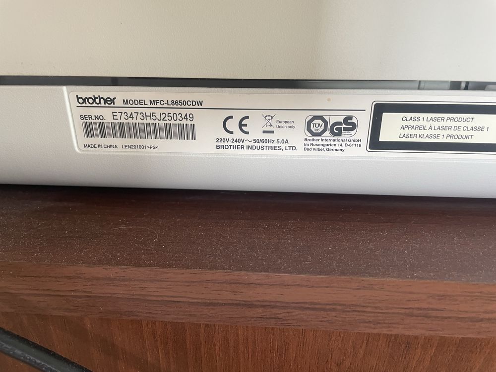 Urzadzenie welofunkcyjne laser kolor Brather MFC L8650CDW