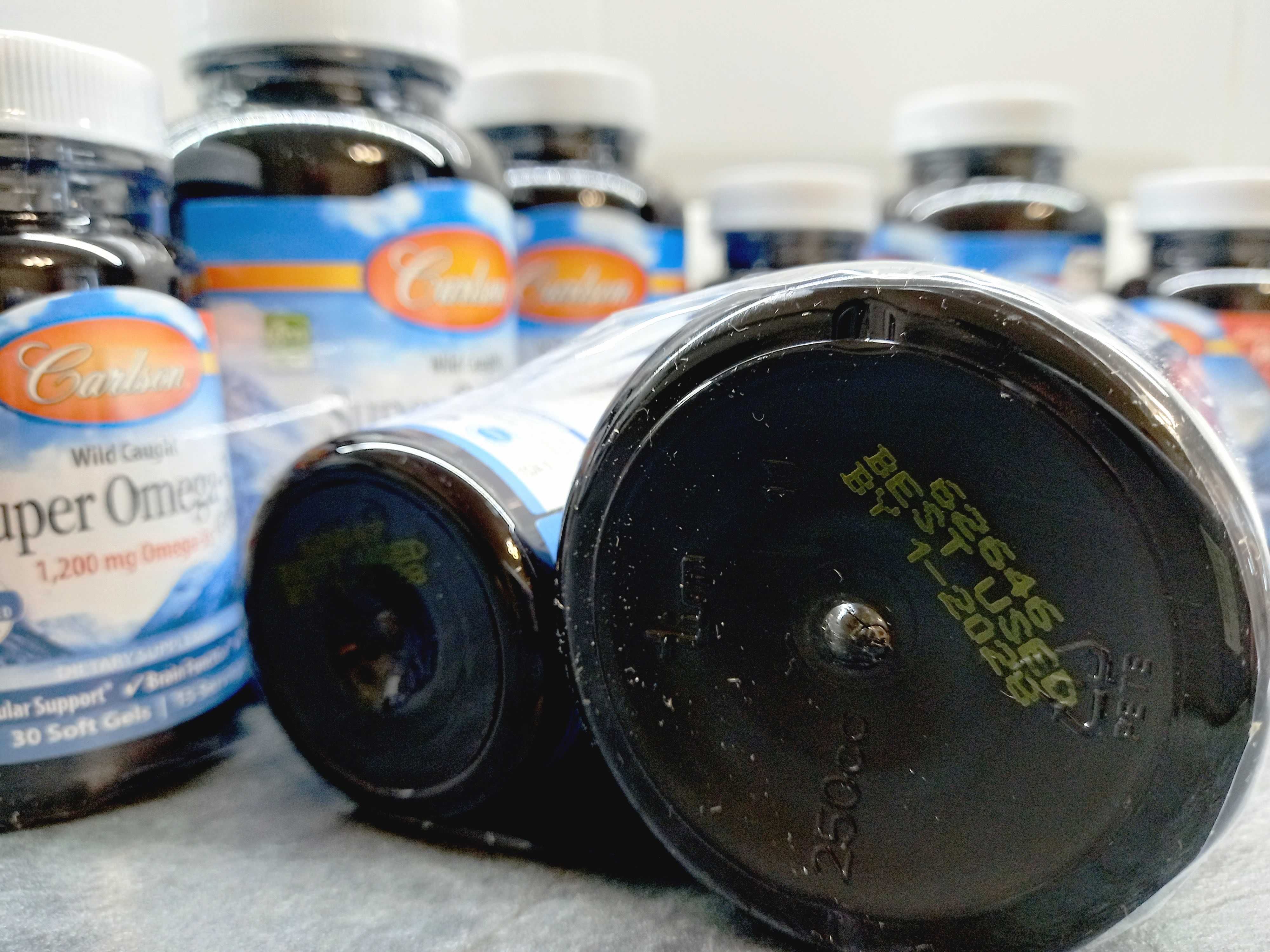 Carlson Labs, Super Omega-3 1200 мг (130 капс.), омега-3 концентрат