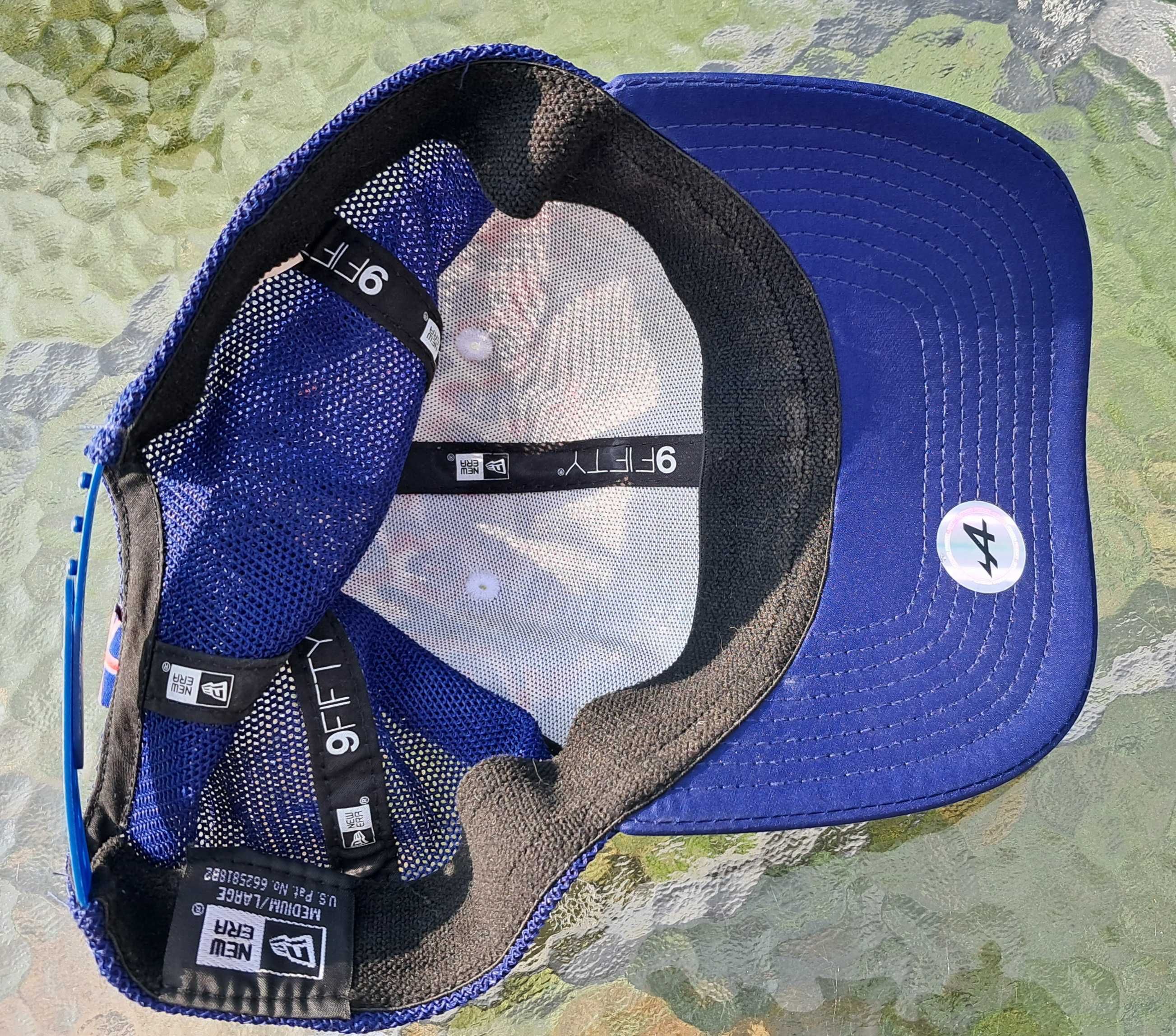 New Era Formuła 1 Alpine Team czapka z daszkiem trucker BDB M/L