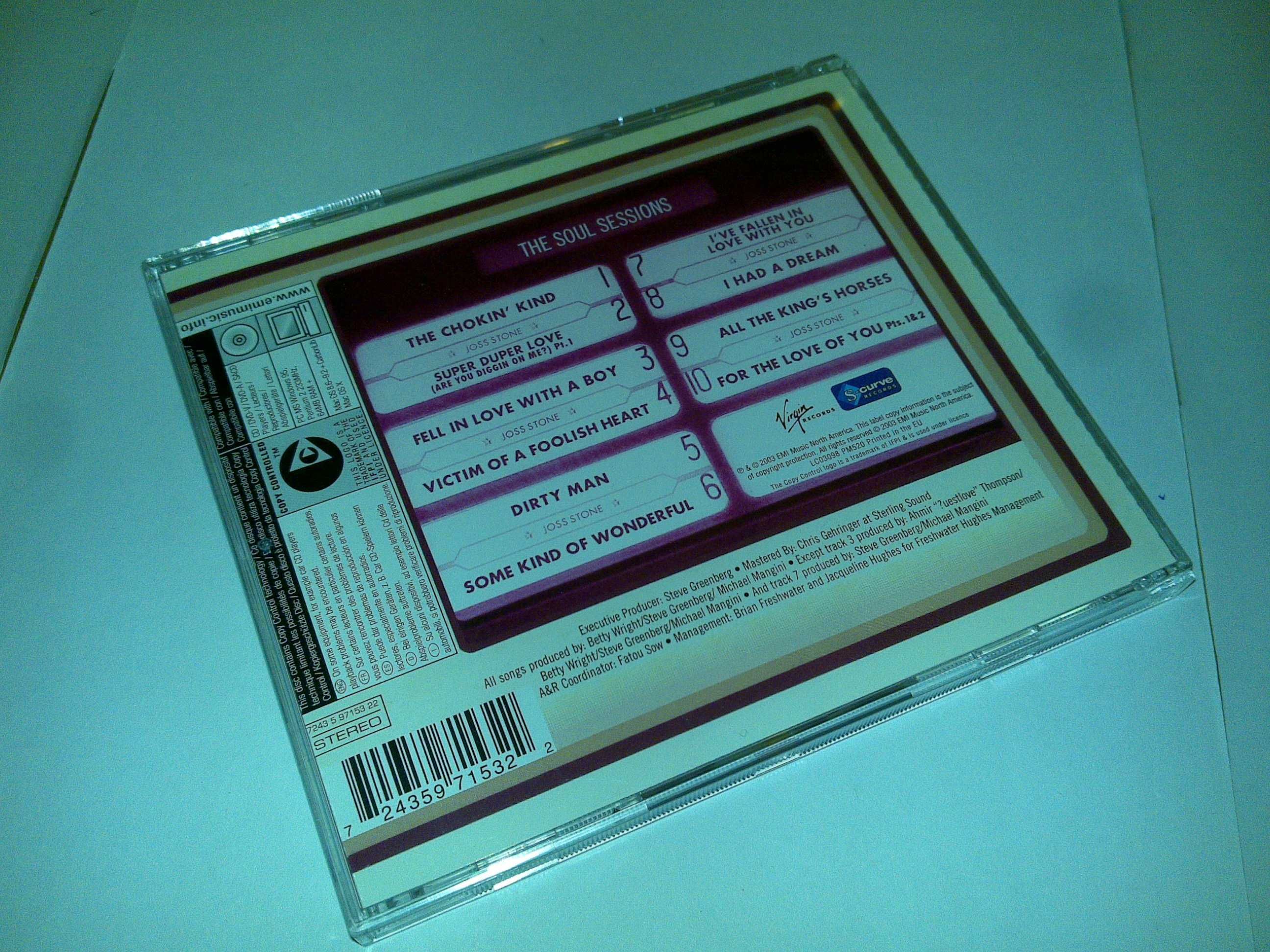 joss stone (the soul sessions) música/cd