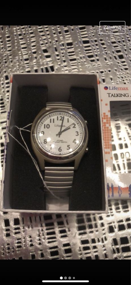 Zegarek nowy unisex Lifemax cena kat. 350 zł