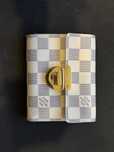 LOUIS VUITTON Carteira Koala Trifold Damier Azur
