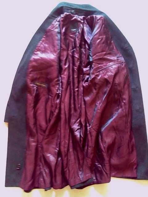 Мужской шерстяной тренч пальто полупальто Bugatti wool and cashmere