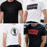 Чоловічі футболки Levi’s Trussardi Bikkembergs karl lagerfeld мужские