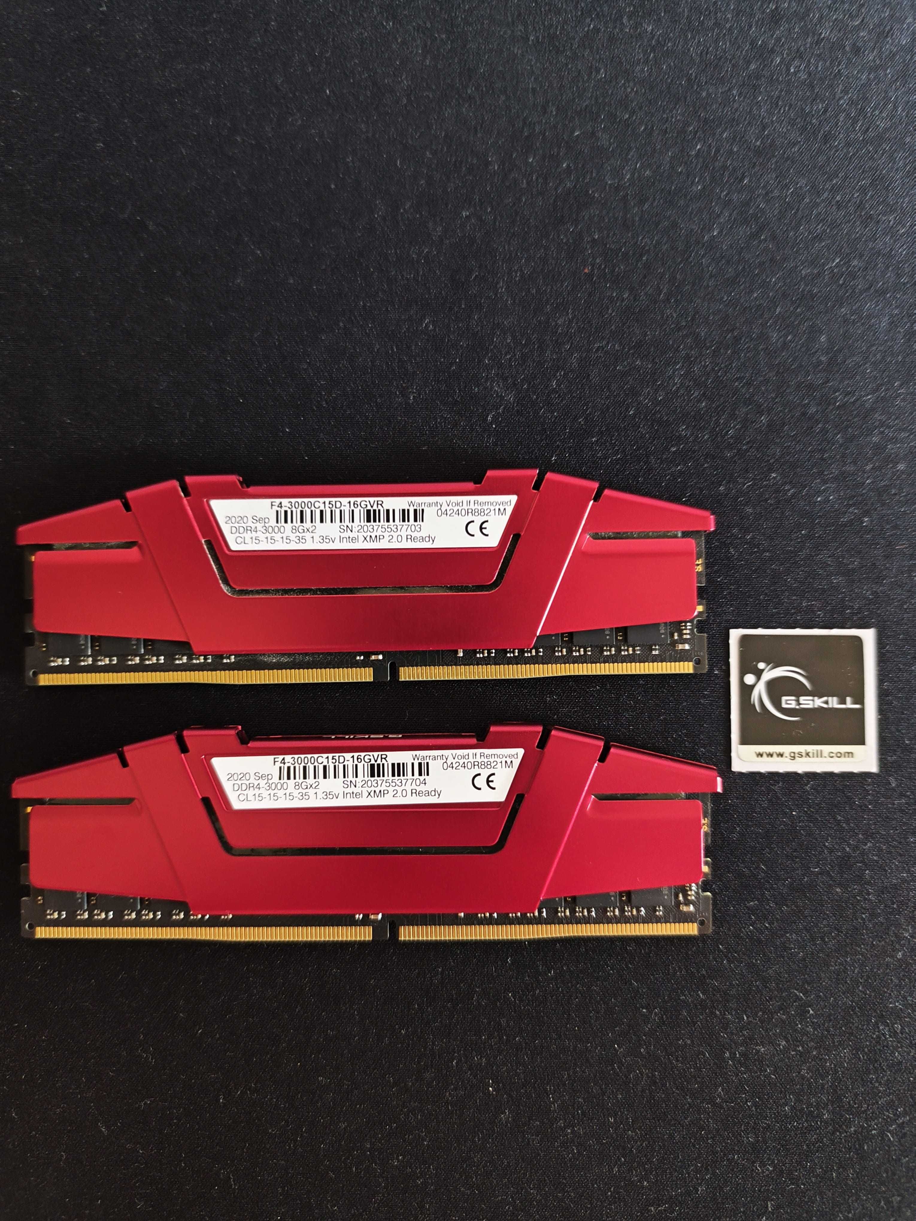 Pamięć G.Skill Ripjaws V, DDR4, 16 GB, 3000MHz, CL15