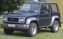 Запчастини Daihatsu Rocky / Daihatsu Fourtrack