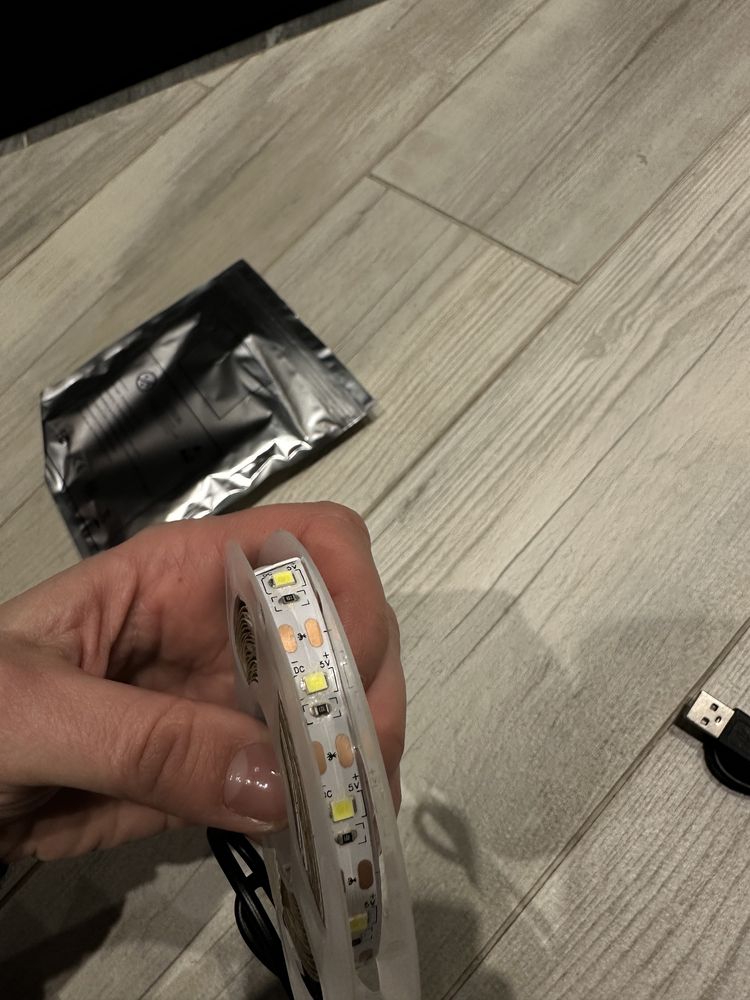 Светодиодная LED лента 3м от USB