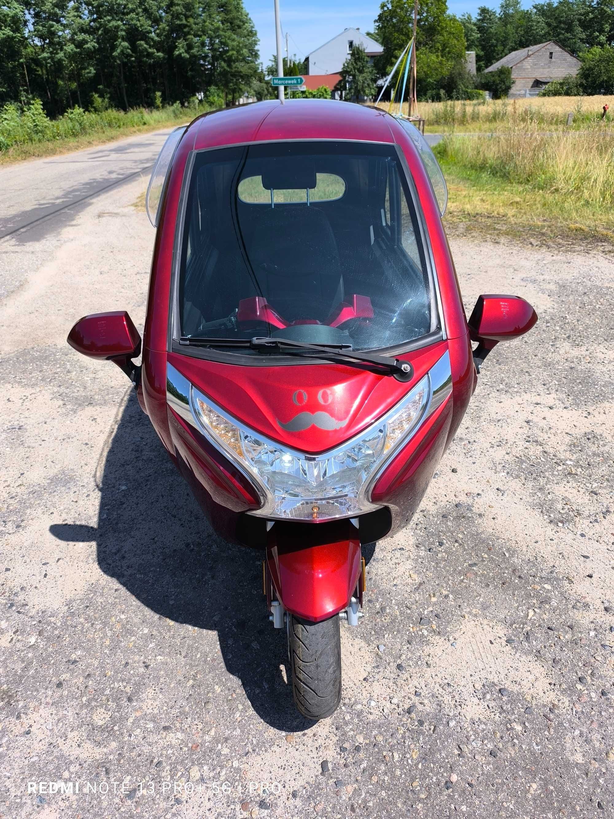 Skuter elektryczny pojazd bez prawa jazdy dwuosobowy Econelo F1