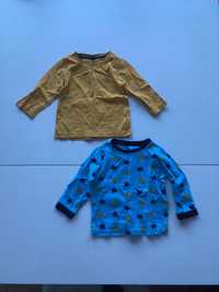 Bluzki dziecięce na 12 - 18 m-cy (80-86 cm wzrostu) - 2 szt.