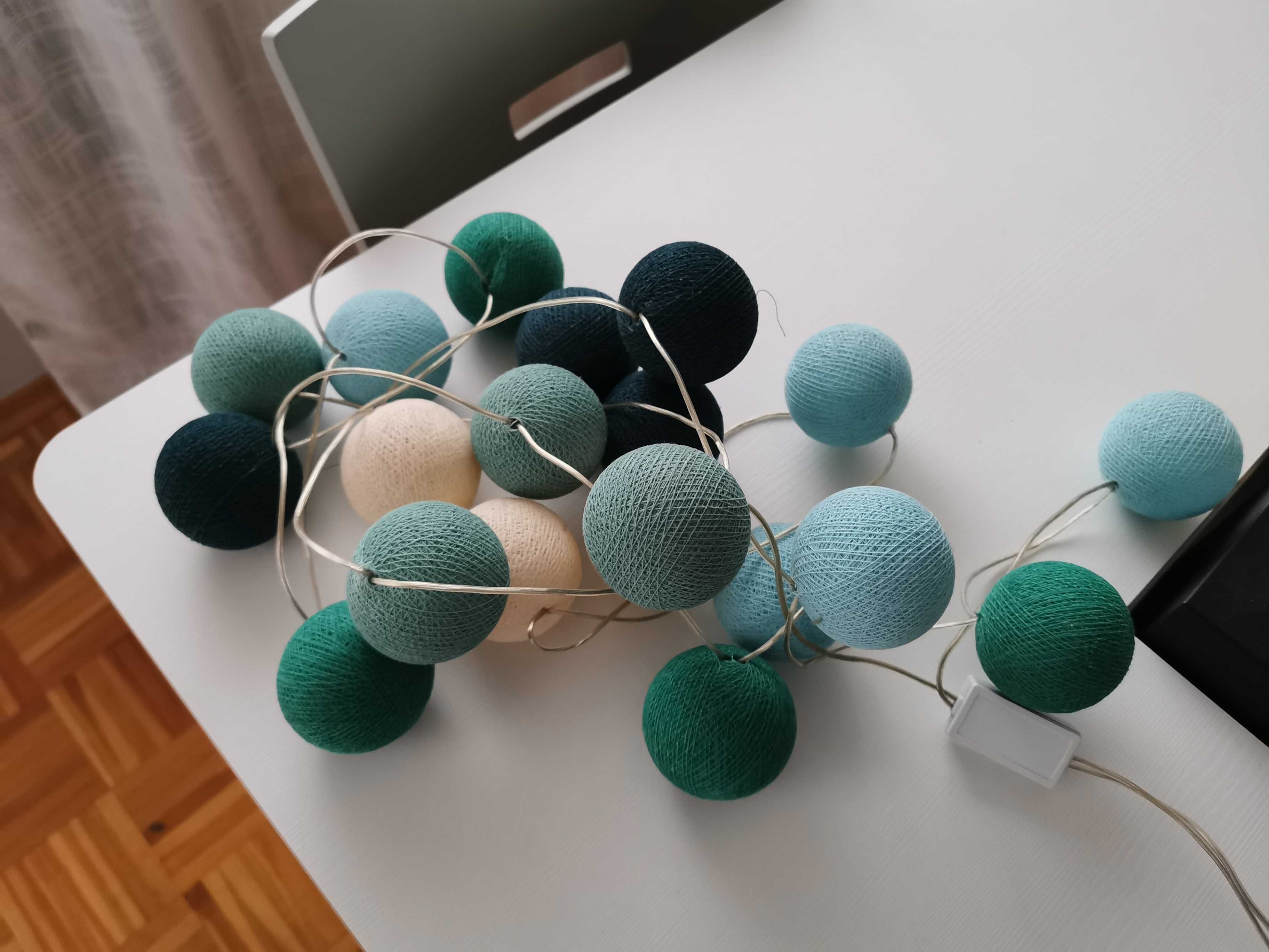 Młodzieżowa dekoracja nastrój balls cotton