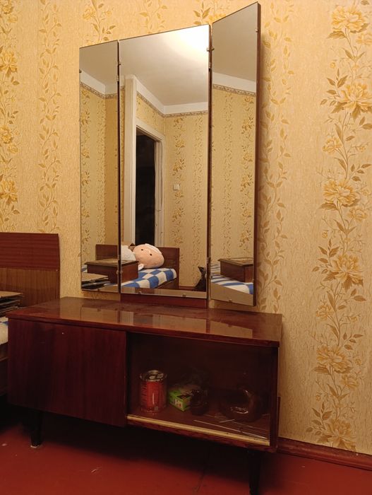 Тумба трюмо триляж СССР