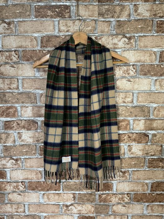 Кашемировый шарф Barrie made in Scotland в клетку винтаж (оригинал)