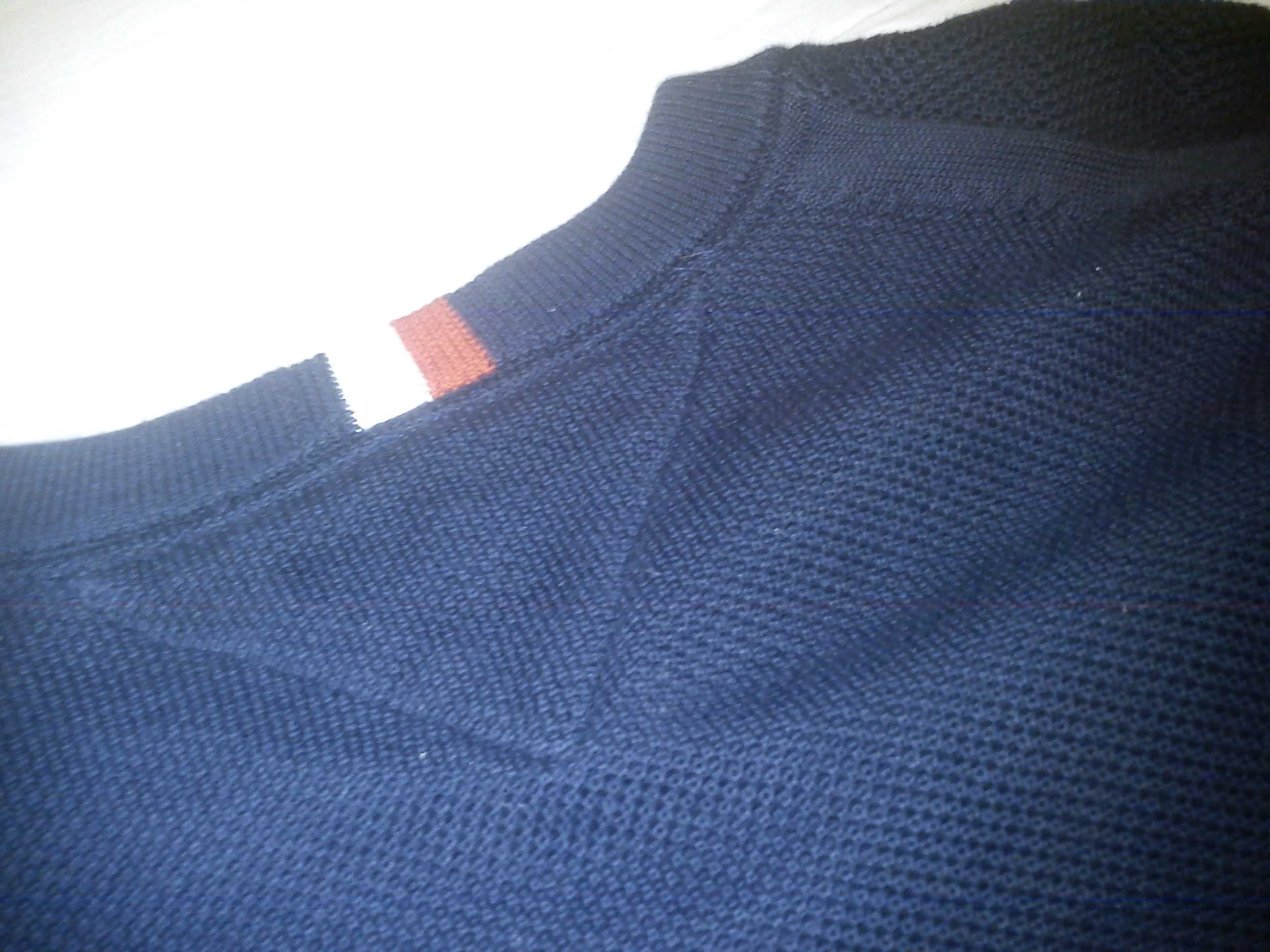 bluza sweter tommy hilfiger xxl/xl granatowa idealna