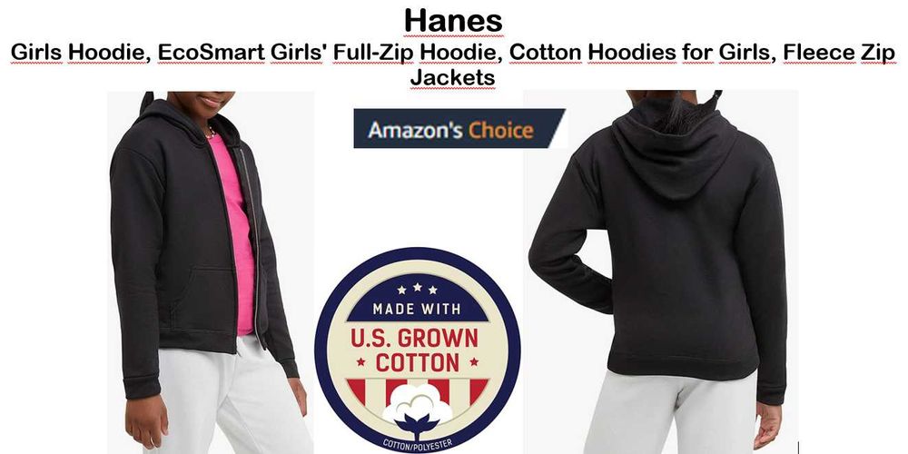 Hanes худі для дітей розмір L USA