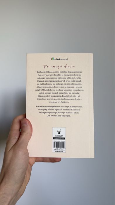 książki “Pewnego dnia” i “Dzień za dniem”, zestaw, David Levithan