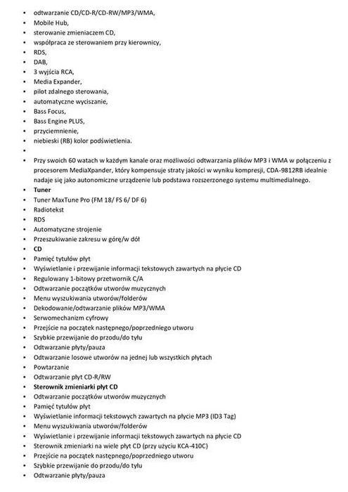 Radioodtwarzacz CD Alpine CDA-9812RB radio samochodowe klasyk unikat