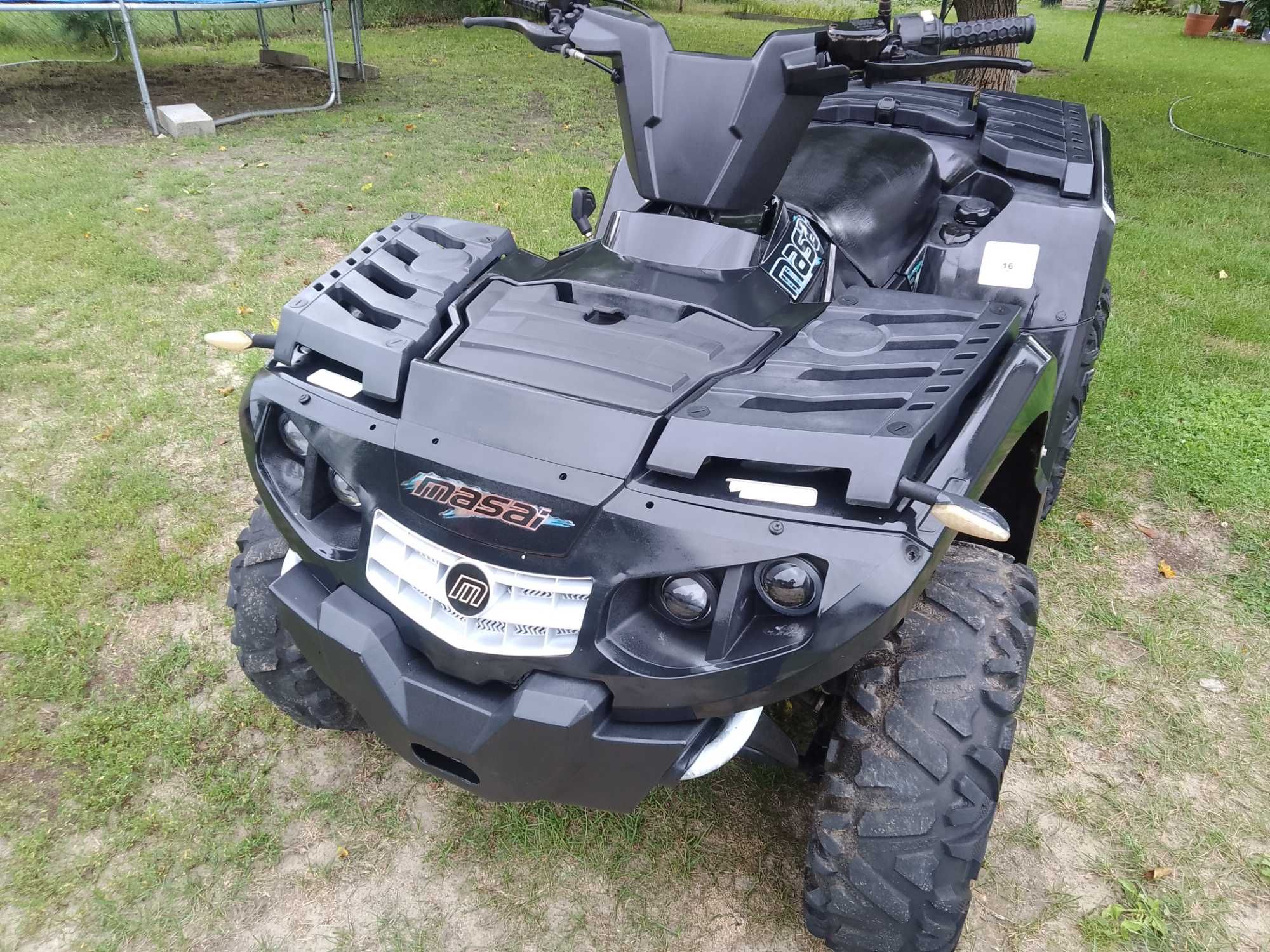 Quad Masai Can-Am 433 *4x4* Dokumenty L7e*Hak*Alufelgi*Niski przebieg*