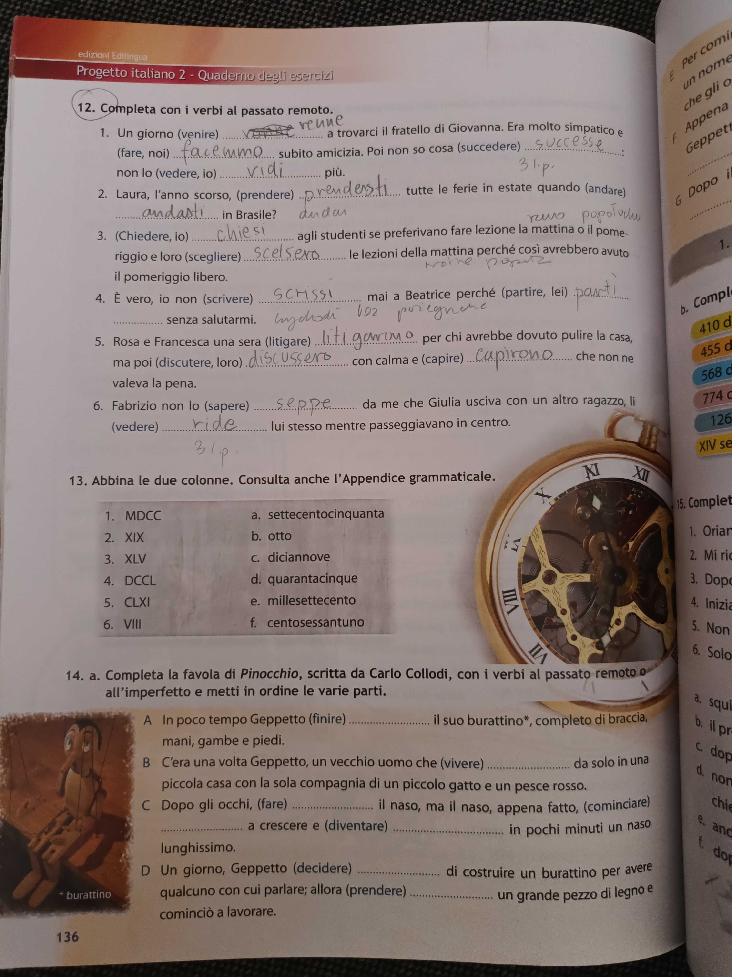 Progetto italiano nuovo 2a (poziom B1)