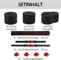 Hantle 40 kg 2x20 + sztanga