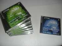 DVDs virgens de 8.5 gb  (embalados, separados), 2 por 5€