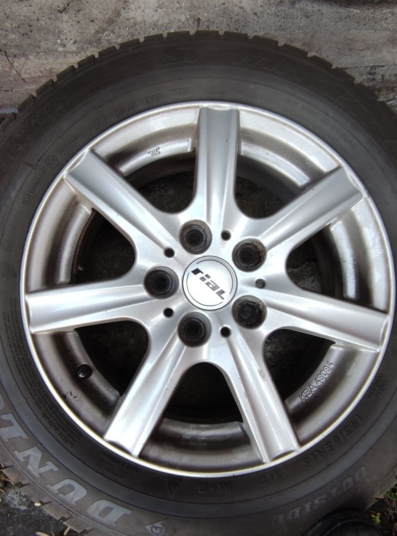 Felgi Rial 15 cali 5x114.3