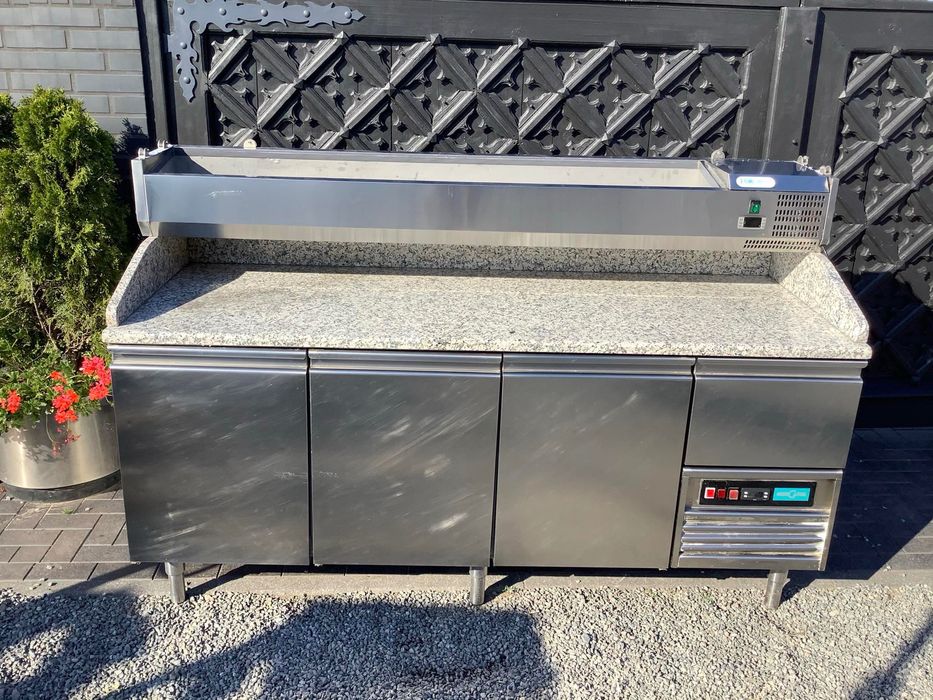 Stół chłodniczy lada chłodnicza do pizzy mieszarka do ciasta mieszałka