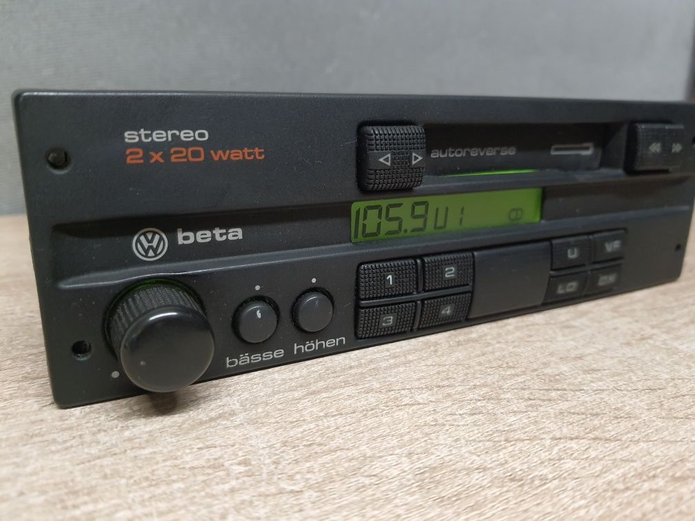 Radio Oryginalne Volkswagen BETA 3 III VW Golf Corrado Passat Gamma