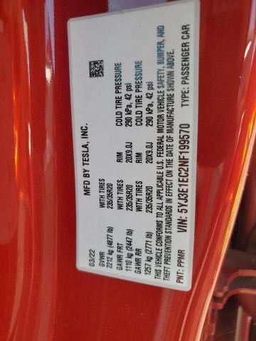 Tesla model 3 2022