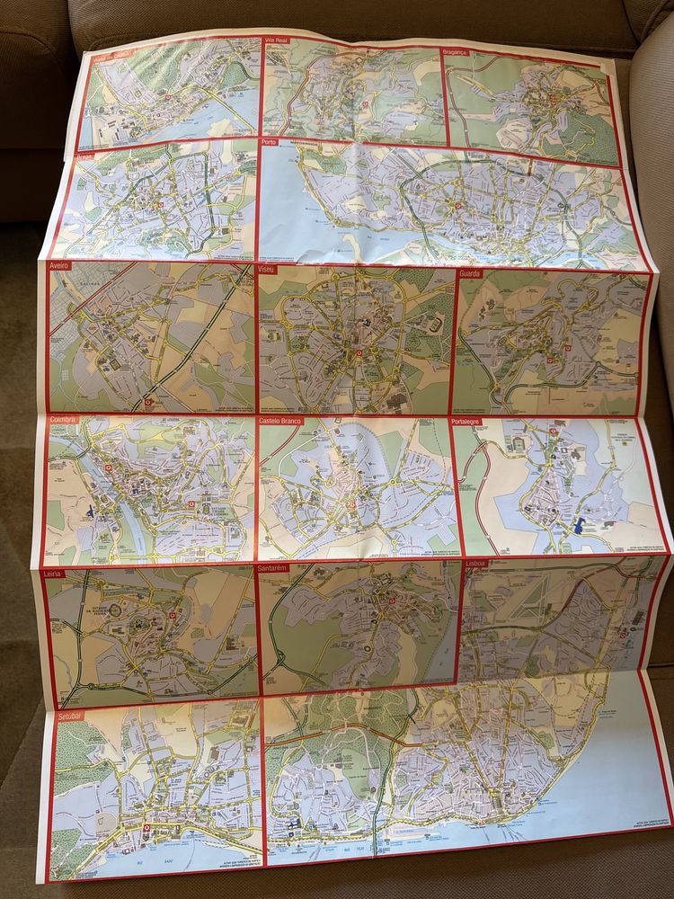 Mapa Portugal 2005
