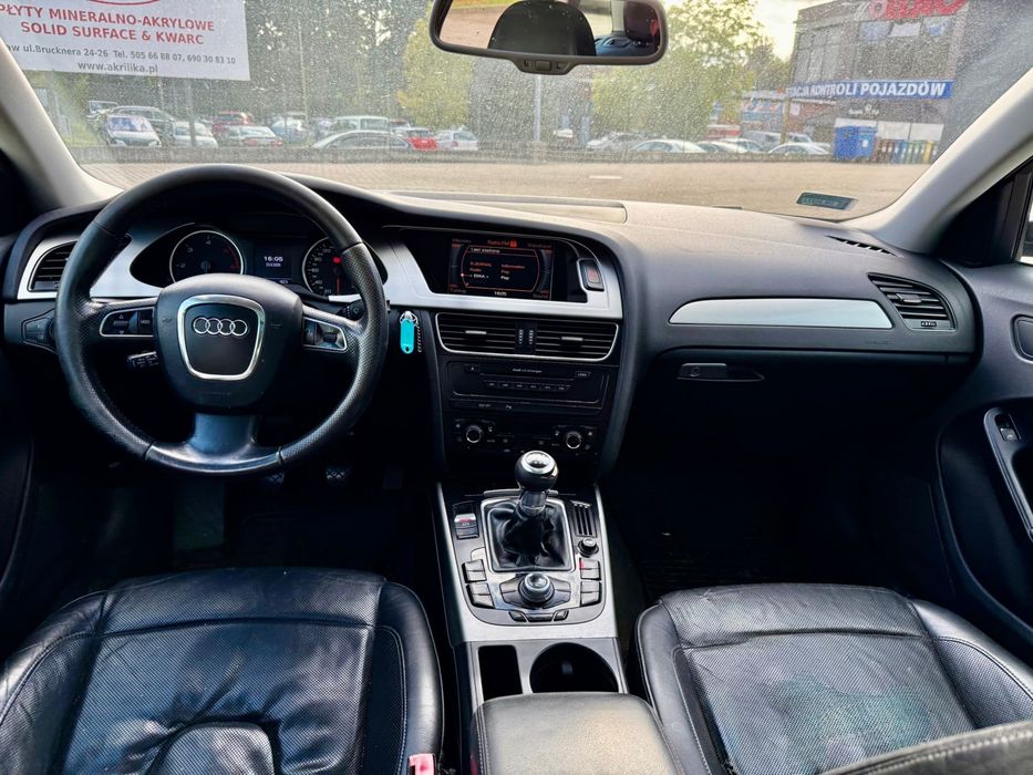 Audi A4 B8 2.0 TDI / 170 KM / Kombi / 2008 / Skóra / Alufelgi