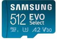 Samsung SD EVO Select 256GB / 512GB gwarancja amazon samsung