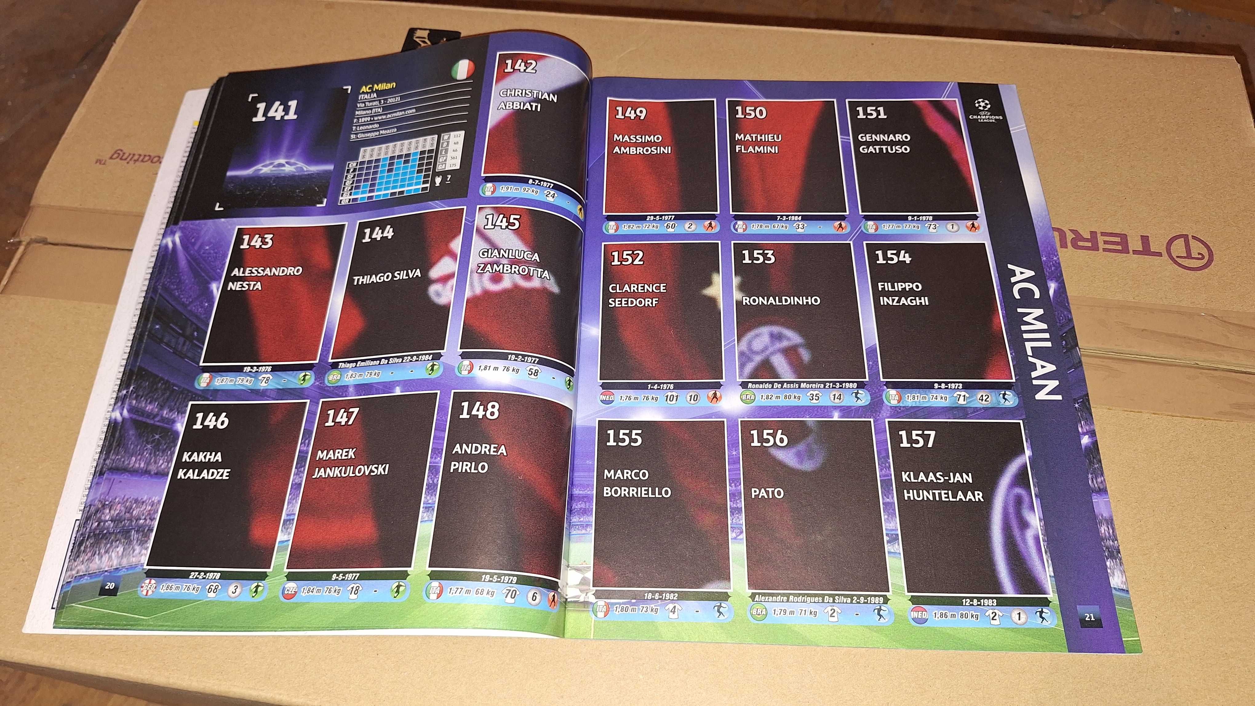 Album Na Naklejki UEFA Champions League Official 2009-10 Sticker Album