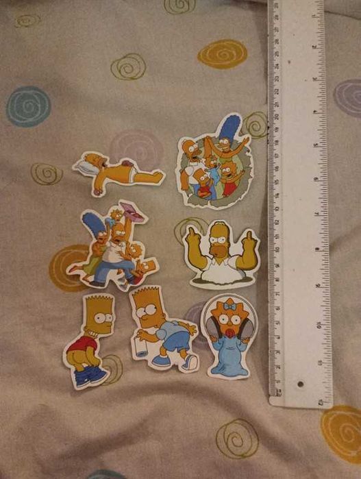 Simpsons Stickers