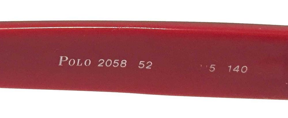 Ralph Lauren armação oculos Polo 2058 FRAMES 52 - 15 - 140