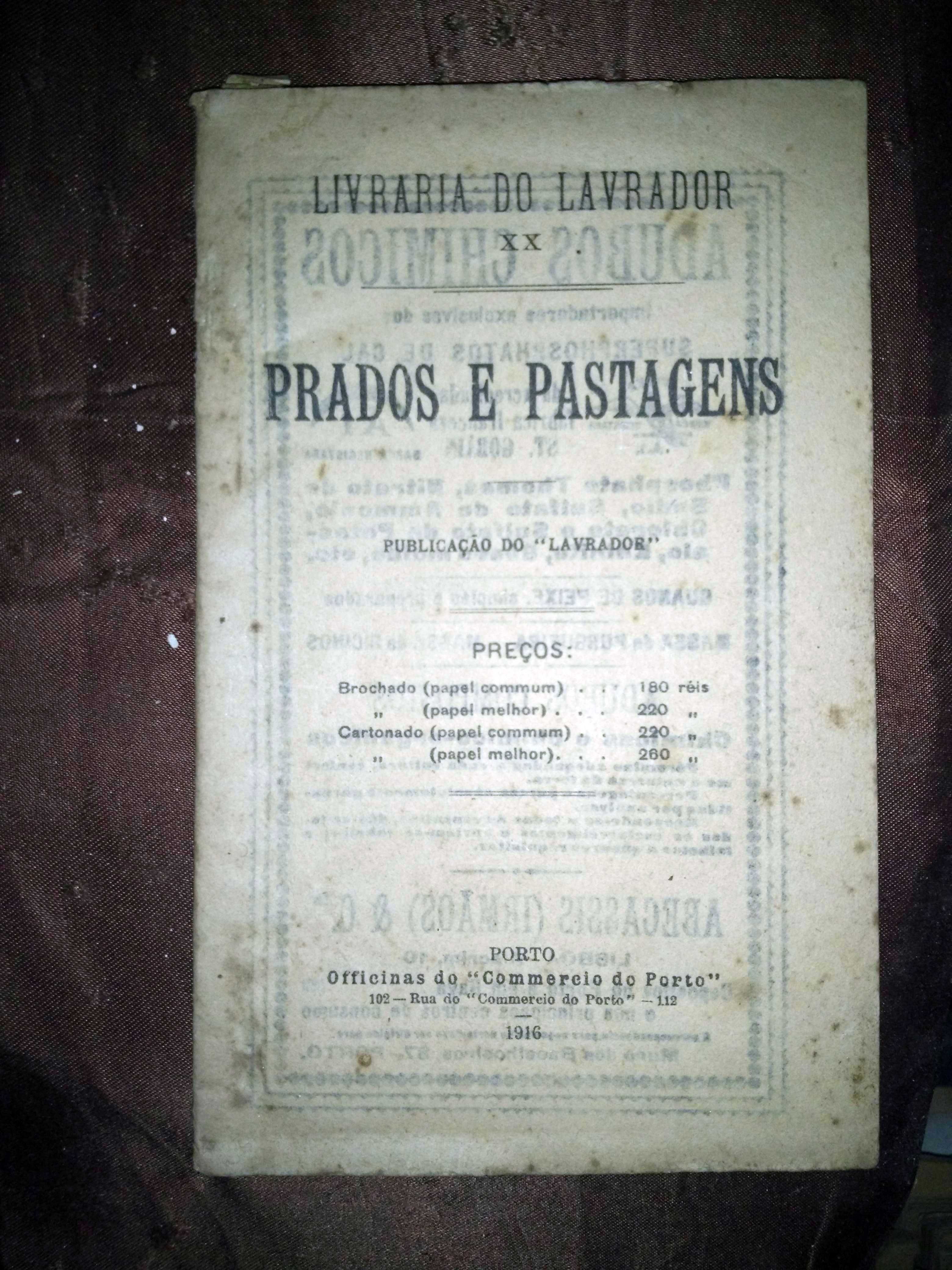Prados e Pastagens - Livraria do Lavrador (1916)